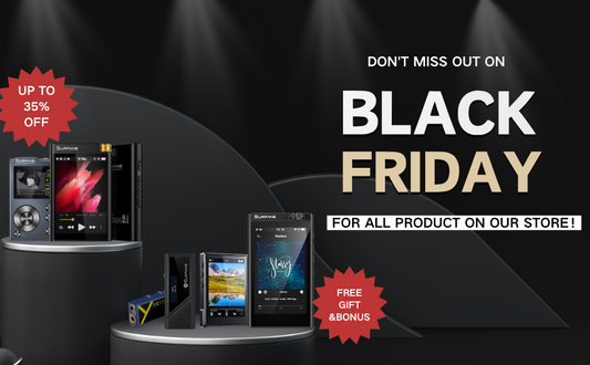 Black Friday 2025: Best Hi-Res Audio Player Deals — Up to 35% Off Surfans HiFi Players