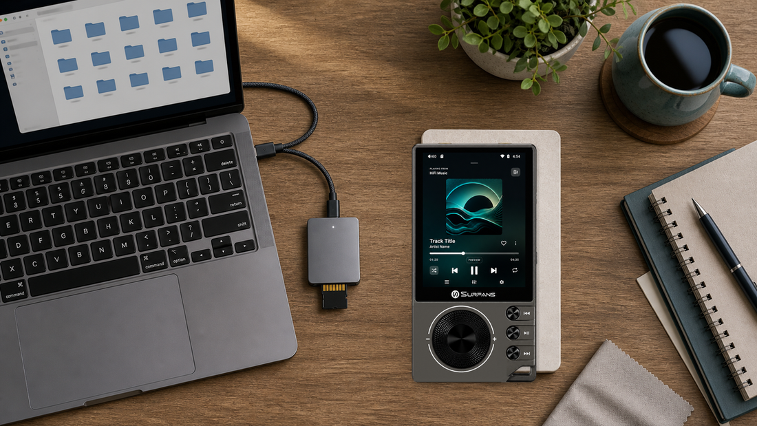 How to Transfer Music to a Surfans Player: microSD, USB, and Folder Tips