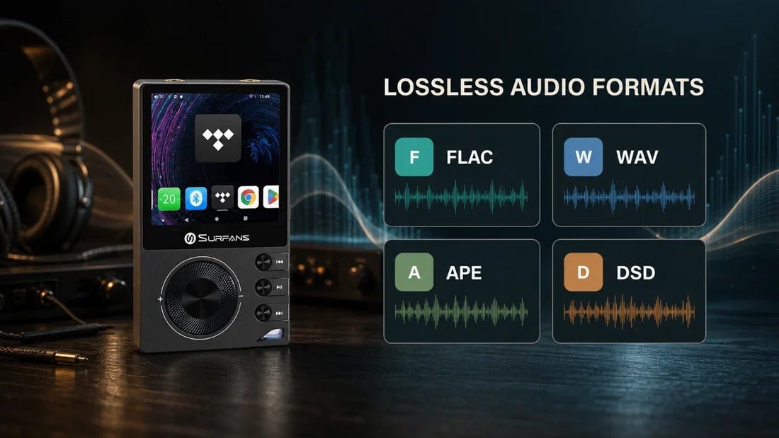 FLAC, WAV, APE, and DSD Explained for Portable Music Players