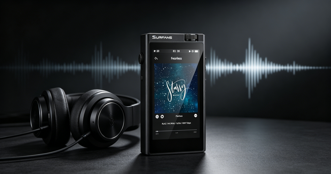 Surfans F35 Review 2026: Flagship Offline HiFi Player with Dual DAC Power
