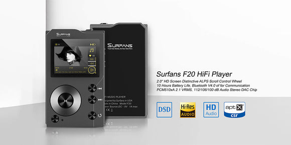 Buy Surfans MP3 & Digital Music Player with Hi resolution