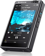 将图片加载到图库查看器，Surfans HiFi Mp3 Player with Bluetooth: F35 DSD Lossless Music Player - 4.0 inches Hi Res Digital Audio Player 128GB Support up to 512GB Memory Card
