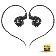 Surfans SE01 IEM Headphone, High-Res Lossless Hybrid Driver in-Ear Monitors Earphone, Noise Isolating Deep Bass Wired Earbuds with 0.78mm 2pin Detachable Cable …