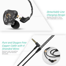 Load image into Gallery viewer, Surfans SE01 IEM Headphone, High-Res Lossless Hybrid Driver in-Ear Monitors Earphone, Noise Isolating Deep Bass Wired Earbuds with 0.78mm 2pin Detachable Cable …
