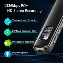 将图片加载到图库查看器，Surfans Digital Voice Recorder,16GB Professional Recording Device with Playback
