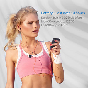 F20 HiFi MP3 Player, Lossless DSD High Resolution Digital Audio Music Player with 32GB Memory Card